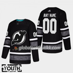 New Jersey Devils Hockeydrakt Custom Svart 2019 NHL All-Star Adidas Authentic - Barn